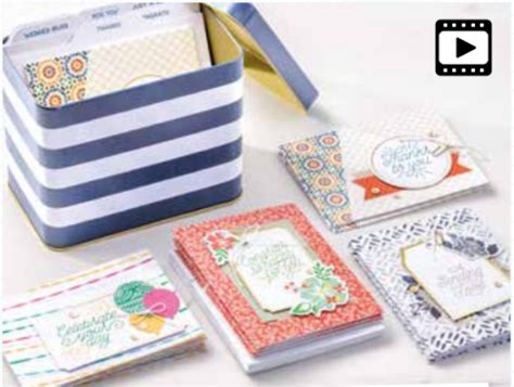 Stampin Up Card Kits Pre Cut Card Kits With Instructions