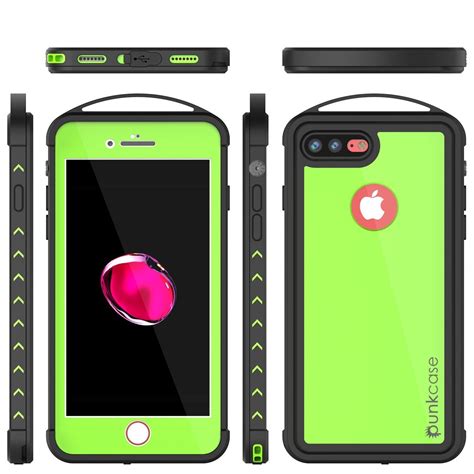 Iphone 8 Plus Waterproof Case Punkcase Alpine Series Light Green