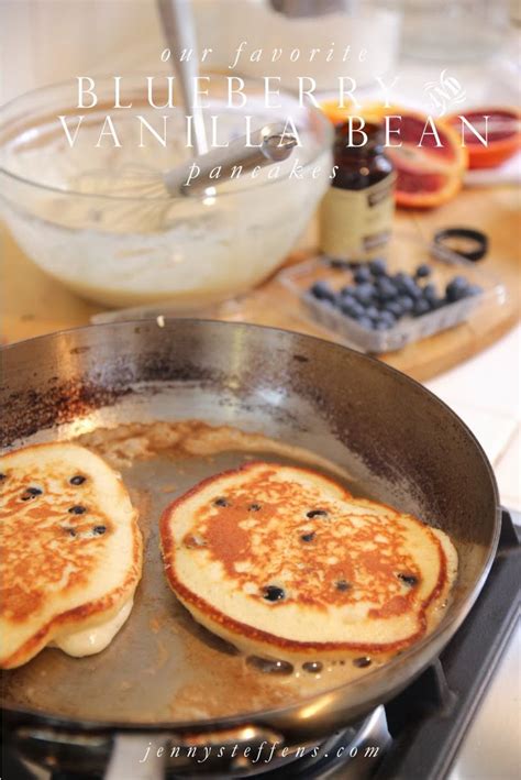 Blueberry And Vanilla Bean Pancakes Jenny Steffens Hobick Morning