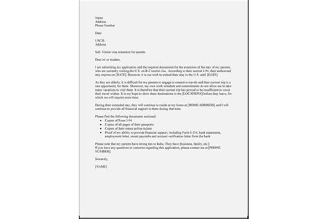 visitor visa extension form usa