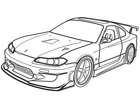 If you need car coloring pages, here are 10 of the best car coloring sheets available. Pin by Renelique Sebastien on wow | Car drawings, Cool car ...