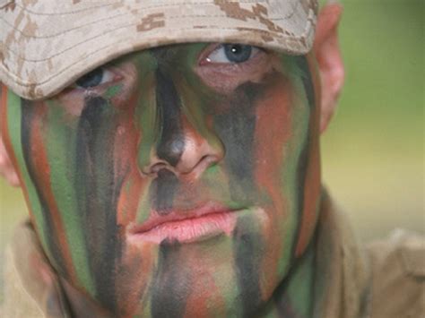Other folks apply camo cream or mud on their face and paint their kit to conceal it properly in the wilderness. 10 Cool Ways to Wear Camo Face Paint PICS