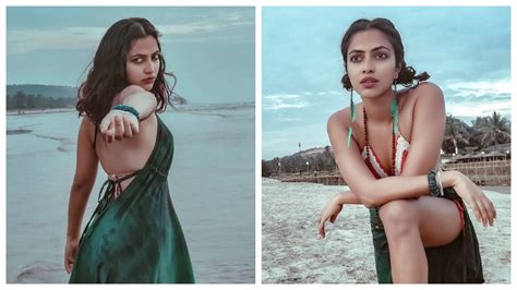 amala paul treats fans to stunning pictures in red bikini seen them yet india today