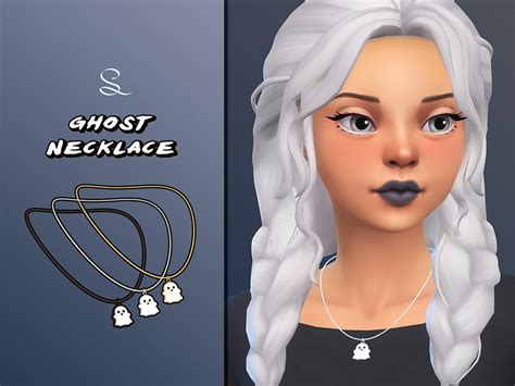 The Sims Resource Ghost Necklace Ghost Necklace Sims