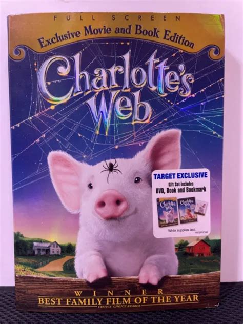 Charlottes Web Limited Edition T Set Dvd 2006 Plus Book New Factory