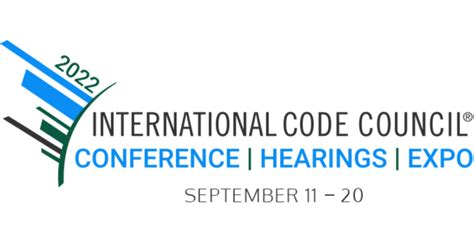 2022 International Code Council Annual Conference Expo And Hearings