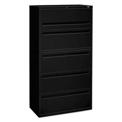 Find great deals on ebay for lateral file cabinet. Hon 700-Series 5 Drawer Metal Lateral File Cabinet | 36 ...