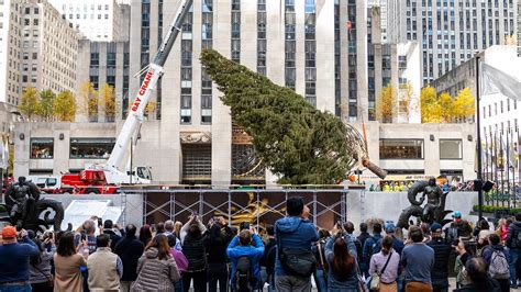 Rockefeller Center Christmas Tree Arrives In New York City Cnn