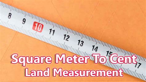 Square Meter To Cent Converter Online Unit Calculator