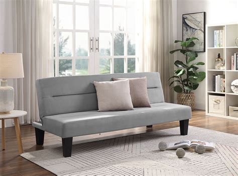 Modern Futon Sleeper Sofa Baci Living Room