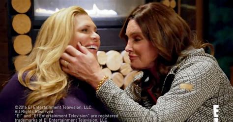 Caitlyn Jenner Bff Candis Cayne Share A Kiss After Dare From Friends