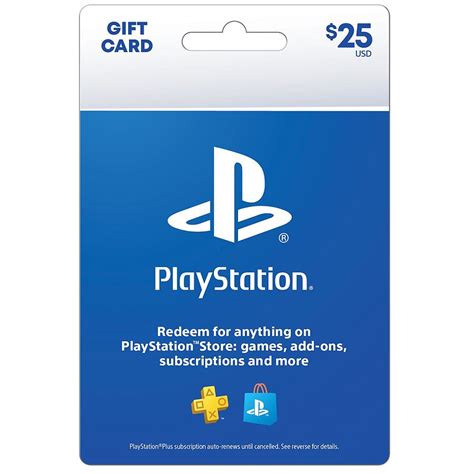 Sony Playstation 4 T Card 25 Walgreens