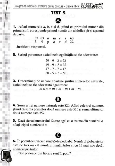 235254396 Carti Culegere Gazeta Matematica Junior Clasele