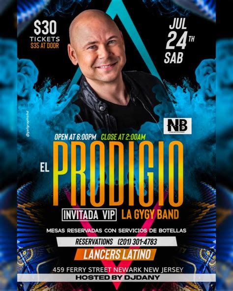 El Prodigio Y La Gygy Band Tickets Boletosexpress