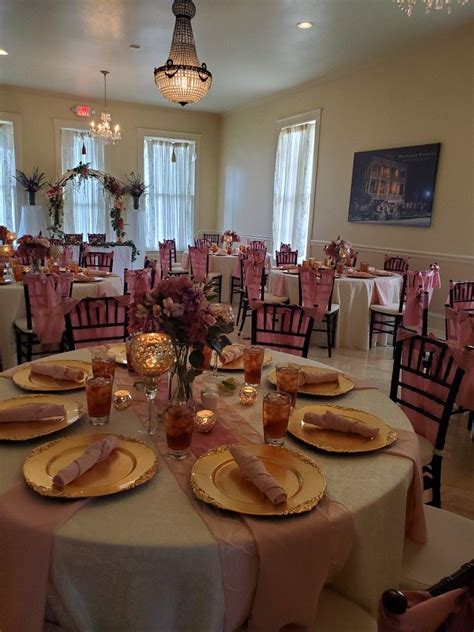 Dusty Rose And Gold Dinner In The Lasker Ballroom Wedding Classic