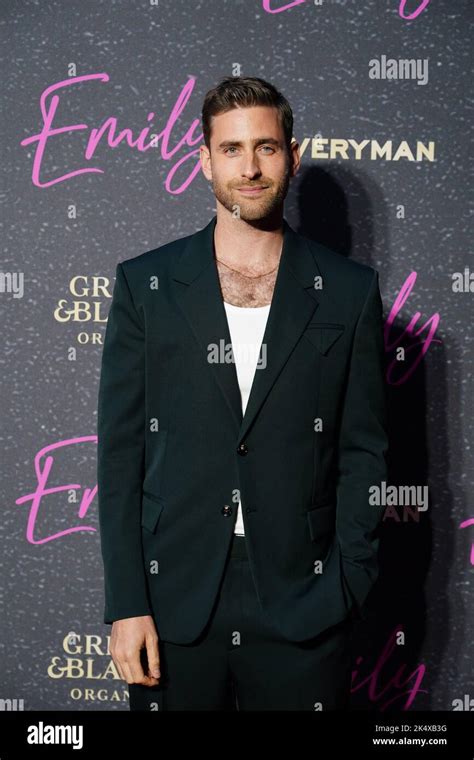 Oliver Jackson Cohen Arrives At The Uk Premiere Of Emily At Everyman Borough Yards In London