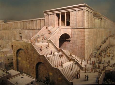 The Great Temple In Jerusalem Built By King Herod