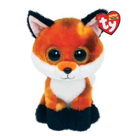 Ty Beanie Boos Meadow Orange Fox Plush Toy