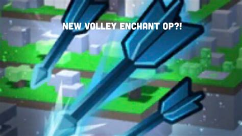 Shorts Is New Volley Enchant Good Roblox Bedwars Also Please See