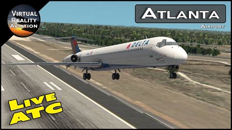 Flight Simulator X Plane 11 Atlanta Airport With Live Atc And