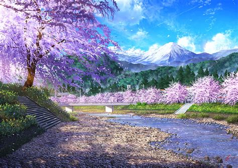 Download 20 Get Sakura Background Anime Hd Pics Vector Kettha