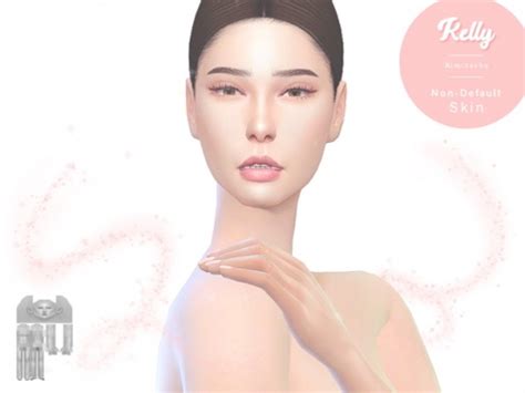 Kelly Non Default Skin At Kiminachu Cc Sims 4 Updates