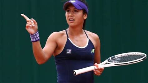 French Open Heather Watson And Nicole Gibbs Level Before Play Suspended Bbc Sport