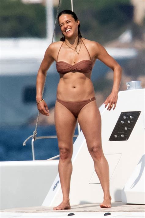 Michelle Rodriguez Shows Off Her Bikini Body On A Yacht In The Best