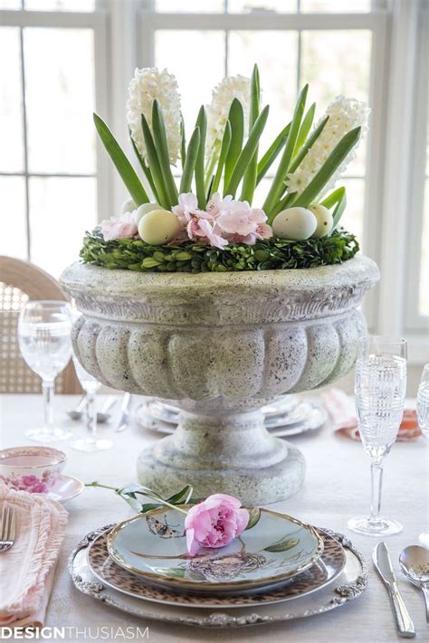Easter Centerpieces Diy A Super Easy Inexpensive Arrangement Easter