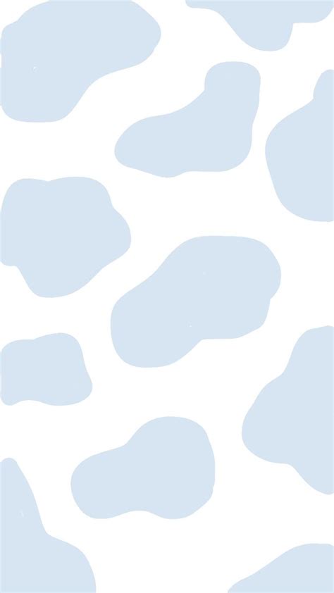 Wallpaper Blue Cow Cow Print Wallpaper Simple Iphone Wallpaper Phone Wallpaper Patterns