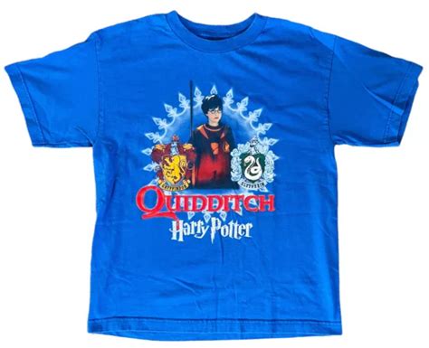 Vintage 2000 Warner Bros Harry Potter Quidditch Gryffindor T Shirt