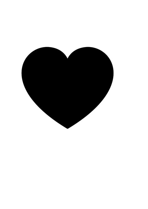 Black Heart Clip Art Clipart Best