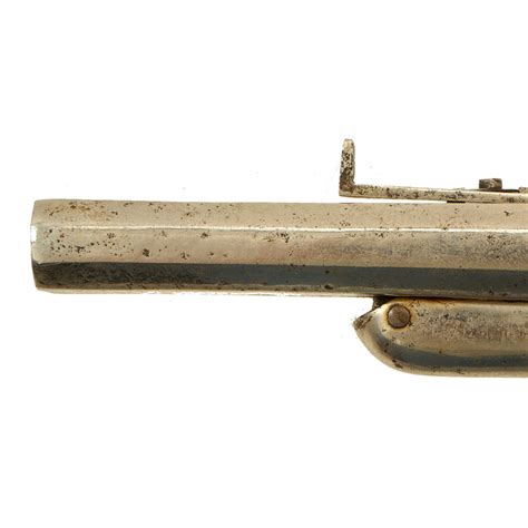 Original Us Civil War Era French Style 15mm Pinfire Double Barrel Pi