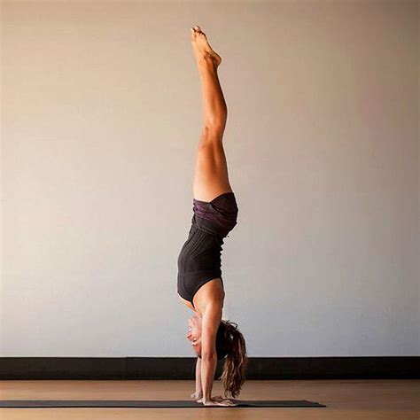 The Pose Handstand Yoga Challenge Poses Yoga Poses Strength Yoga
