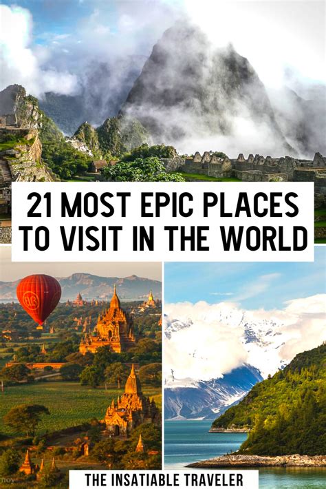 The Most Epic Destinations To Visit In The World For Insanely Beautiful