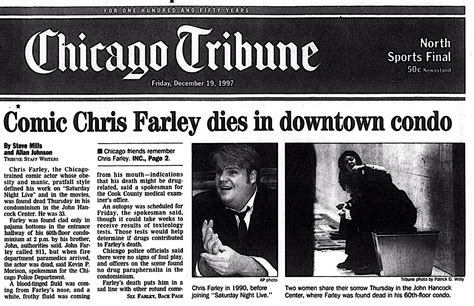 Chris Farley Post Mortem