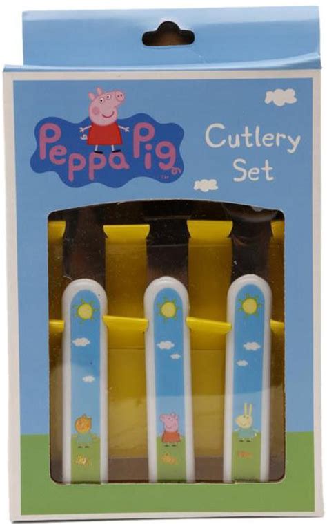 Peppa Pig 3 Piece Cutlery Set Buy Online At The Nile