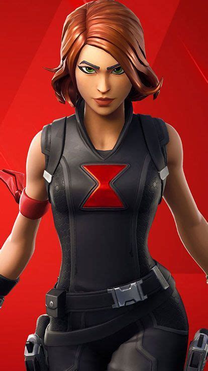 Fortnite Girl Fighter This Is Black Widow Outfit Black Widow Outfit Black Widow Marvel