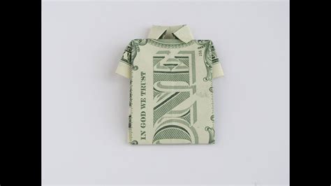 Dollar Bill Origami Shirt Frewbrodrick