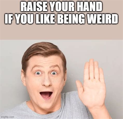 If You Like Being Weird Imgflip