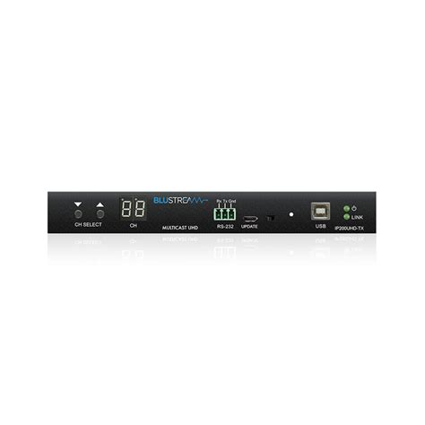 Blustream Multicast Uhd Video Transmitter Over 1gb Network Ip200uhd Tx