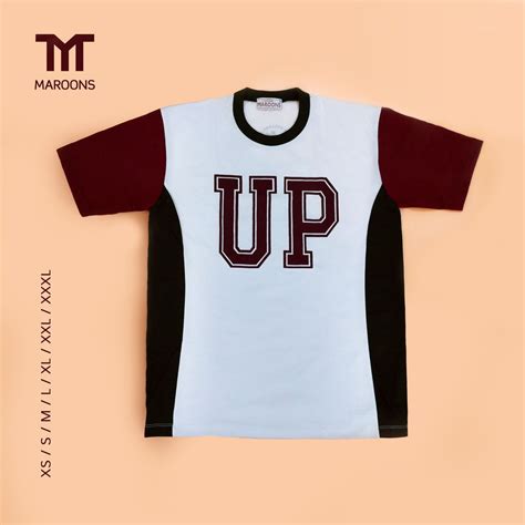 Maroons Up Pe Shirt University Of The Philippines Upd Official Pe