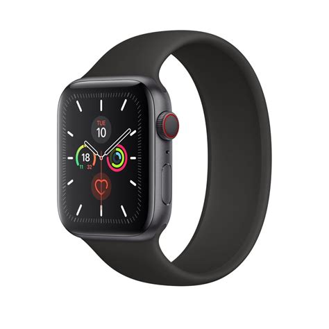 Black Solo Loop For Apple Watch Apple Watch Straps Australia Sydney
