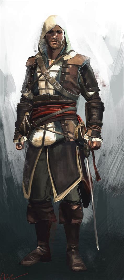 Edward Kenway Assassins Creed Black Flag Assassin S Creed Edward Kenway Assassins Creed Artwork