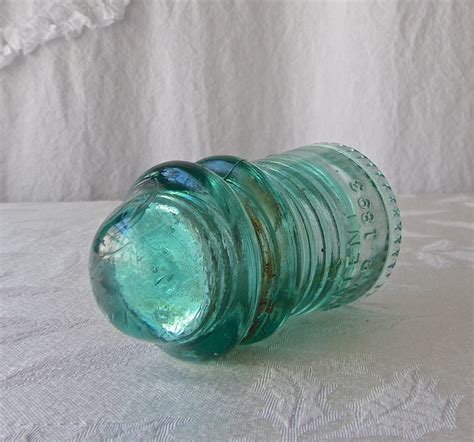 Glass Insulator Hemingray No 9 Patent May 2 1893 Etsy