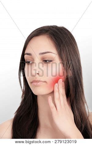 Woman Pain Closeup Image Photo Free Trial Bigstock