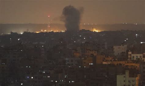 Idf Launches Fresh Strikes In Gaza In Response To Rocket Attacks The Times Of Israel