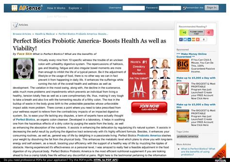 Perfect Biotics Probiotic America Reviews All In One Health Supplement By Faceskinc Issuu