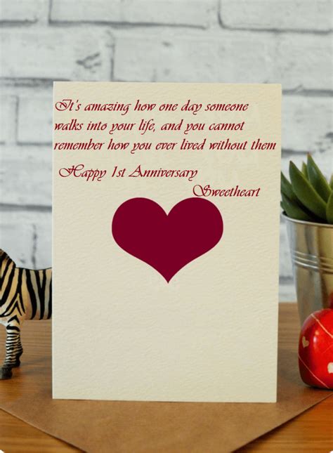 First Wedding Anniversary Wishes For Wife Quotes Best Wishes