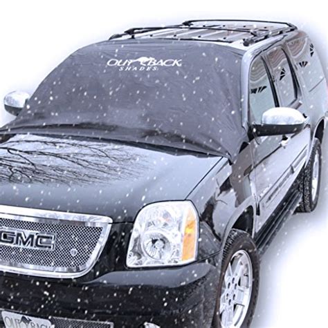 If your vehicle is not covered, it leaves it prone to all weather conditions, scratches from dust particles and other harmful elements. Car Windshield Cover for Winter Snow Removal- Magnetic ...